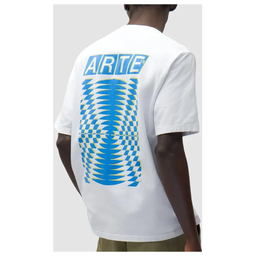 Abstract Back Print T-Shirt