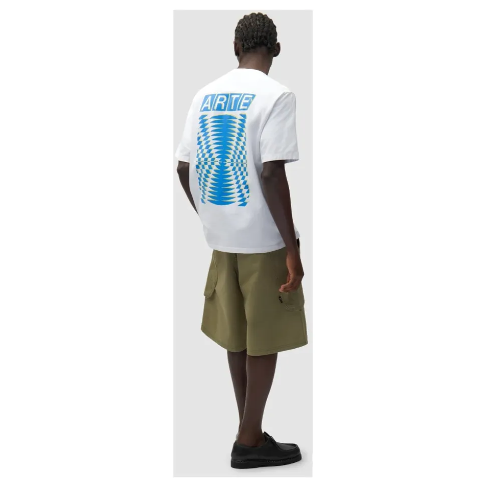 Abstract Back Print T-Shirt