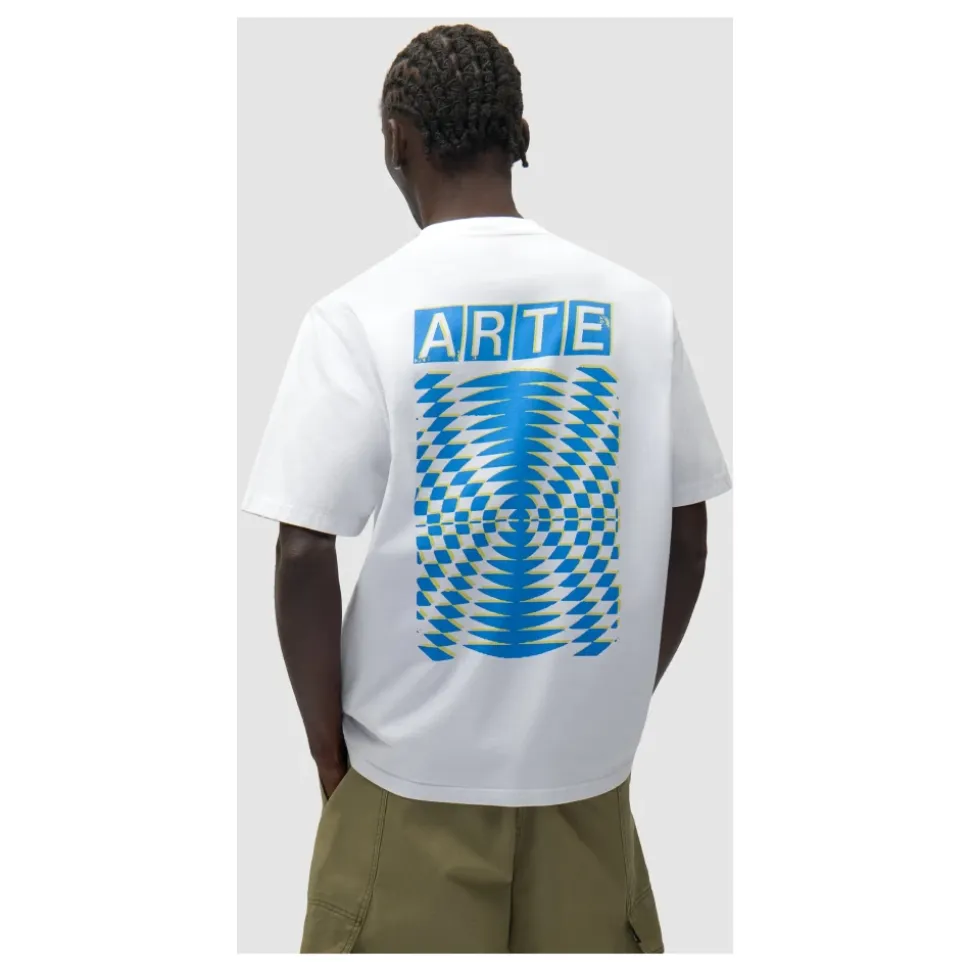 Abstract Back Print T-Shirt