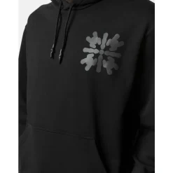 Abstract-Print Cotton Hoodie