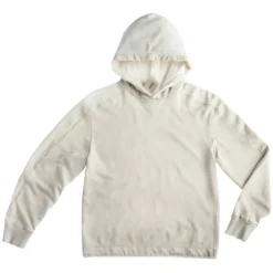 Airbrushed Fleece in Pale Taupe