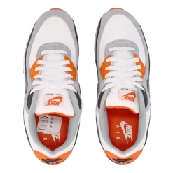Air Max 90 Low Shoe White/Gray/Orange
