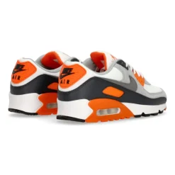 Air Max 90 Low Shoe White/Gray/Orange