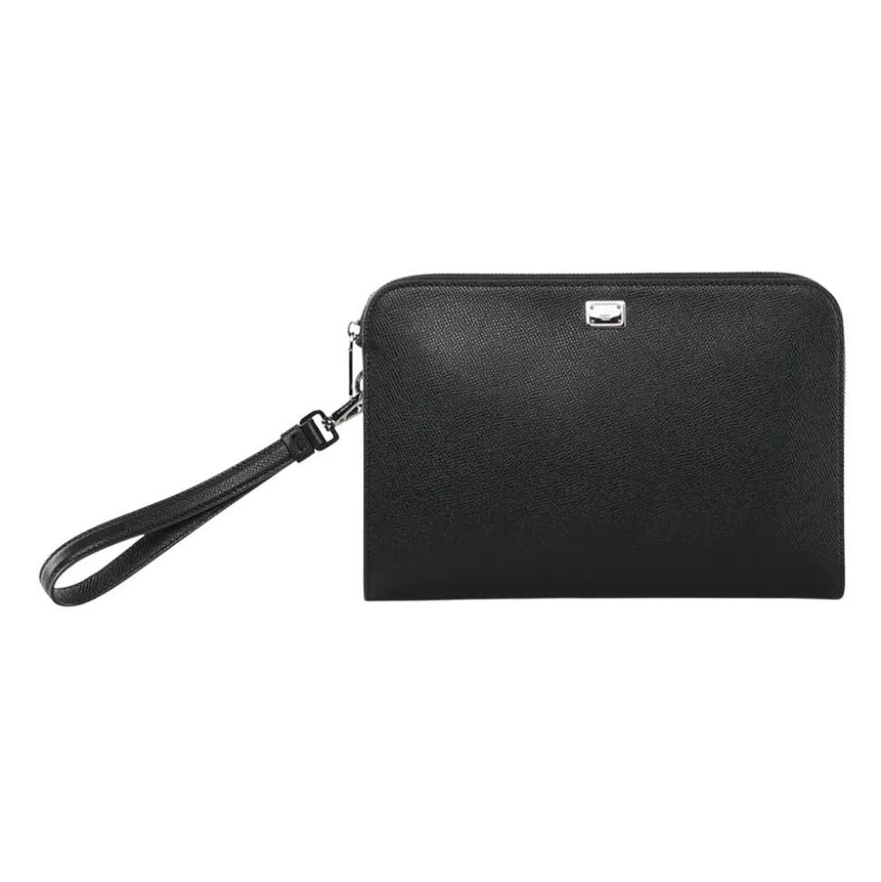 Alpine Calfskin Sicily Clutch Bag