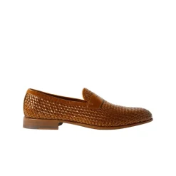 Andrea Cognac Loafers
