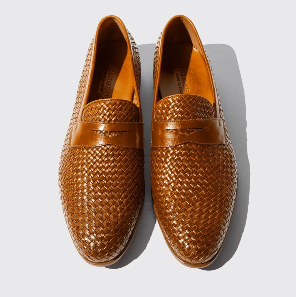 Andrea Cognac Loafers