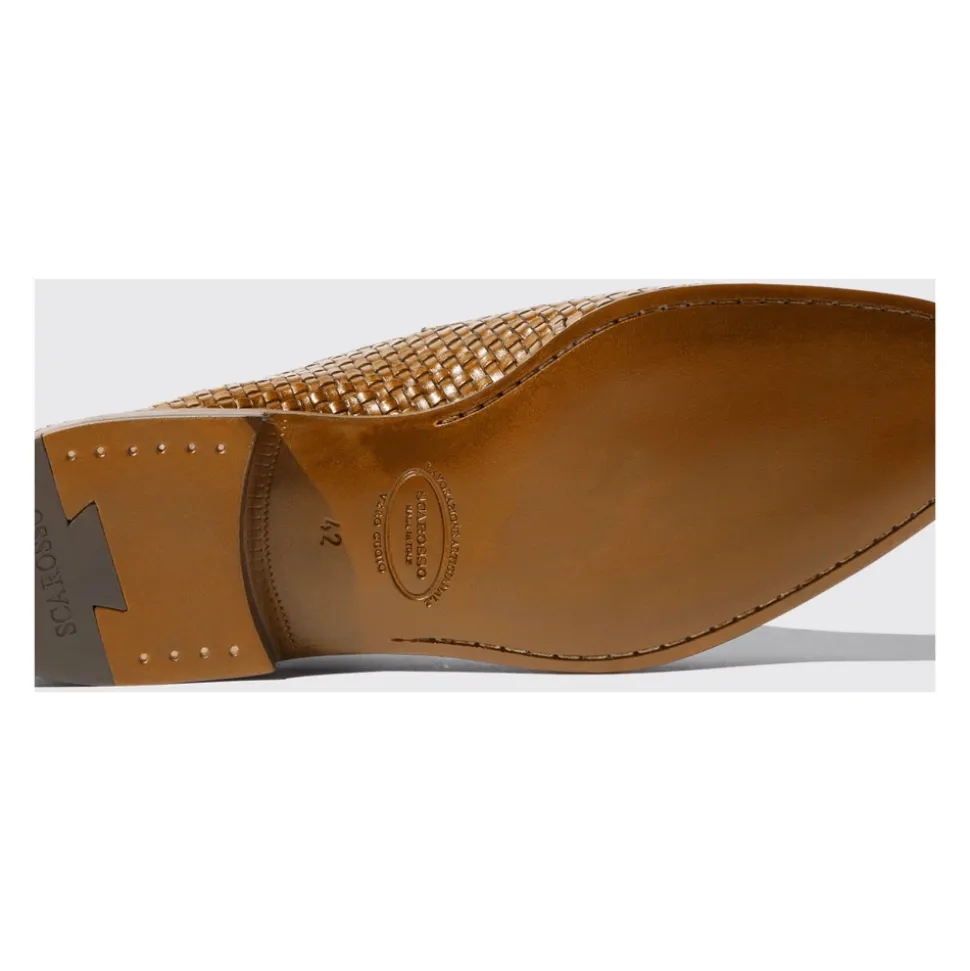 Andrea Cognac Loafers