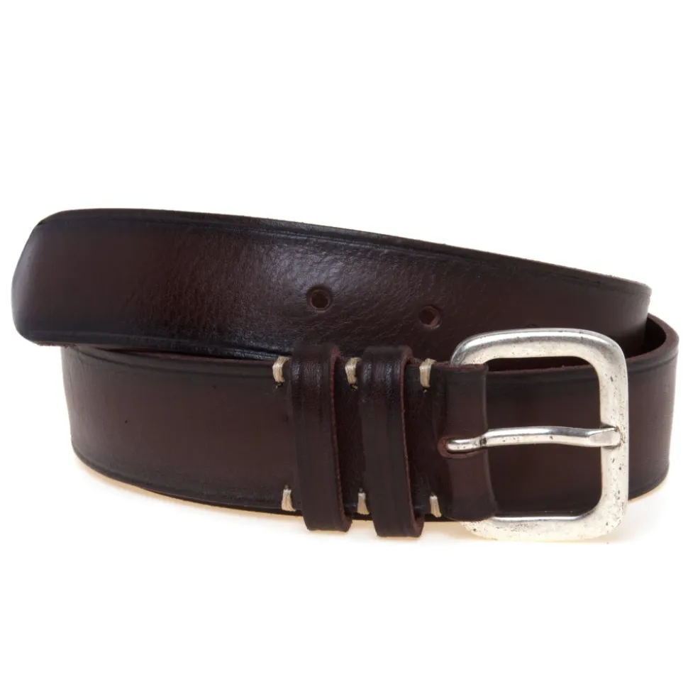 Antiqued Leather Belt