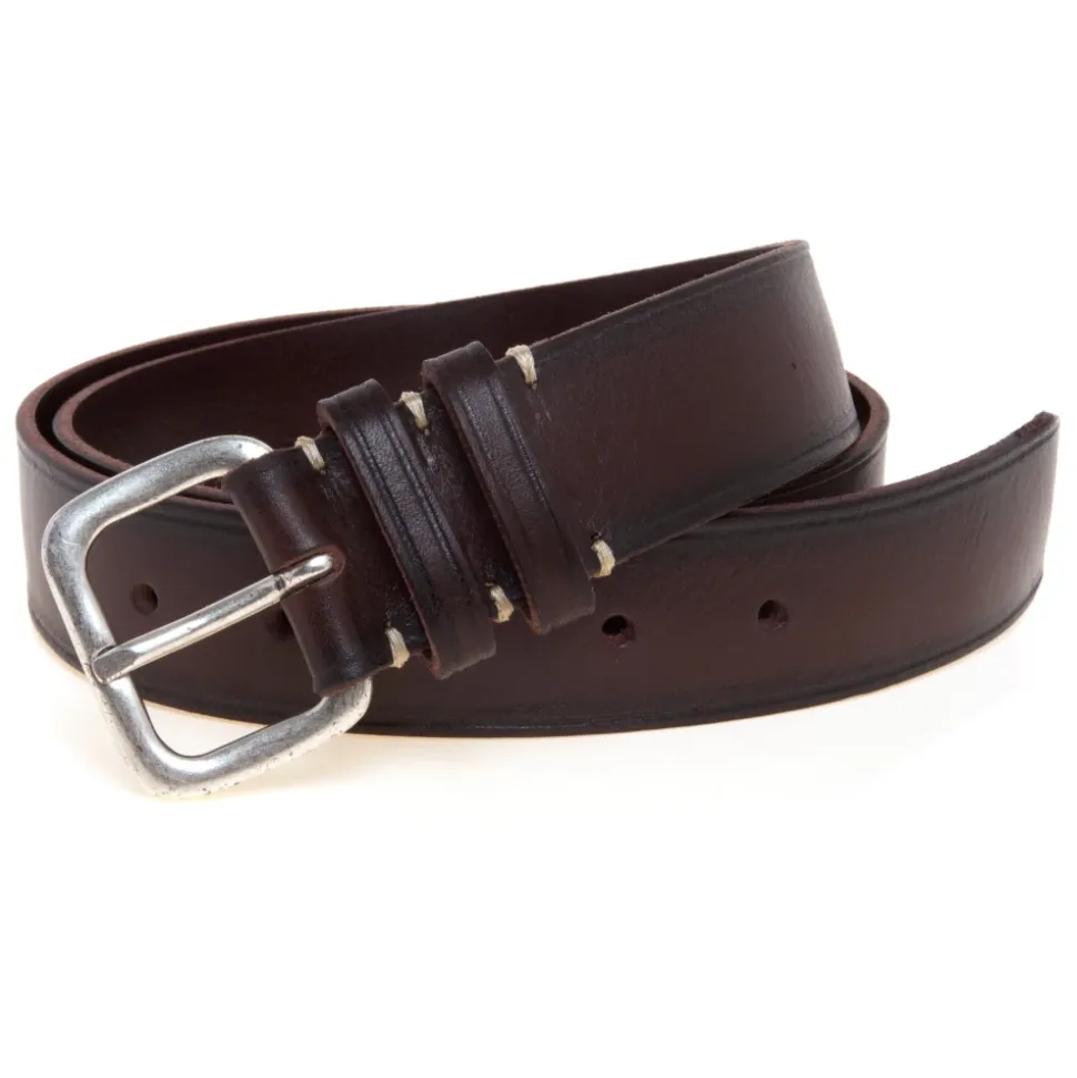Antiqued Leather Belt