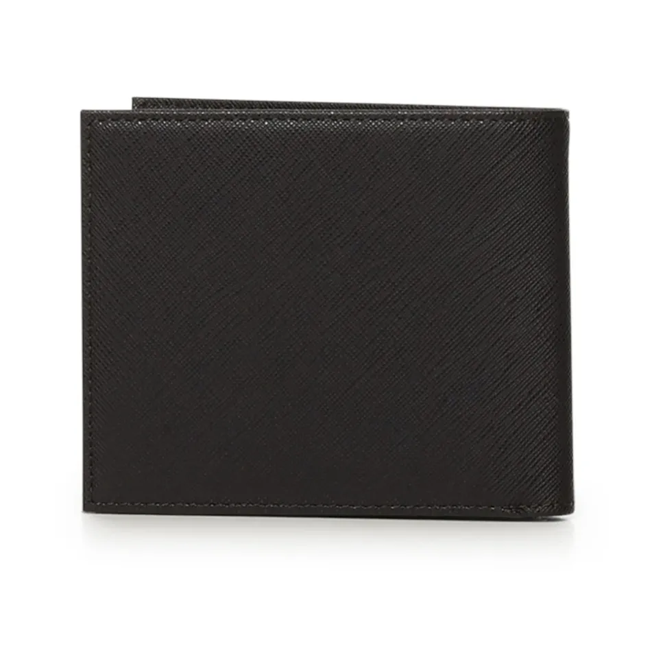 ASV regenerated Saffiano bifold wallet