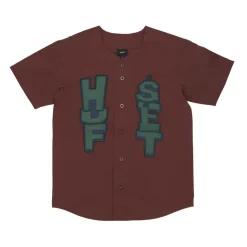 Baseball Jersey Buttons Jacket Short Sleeve
