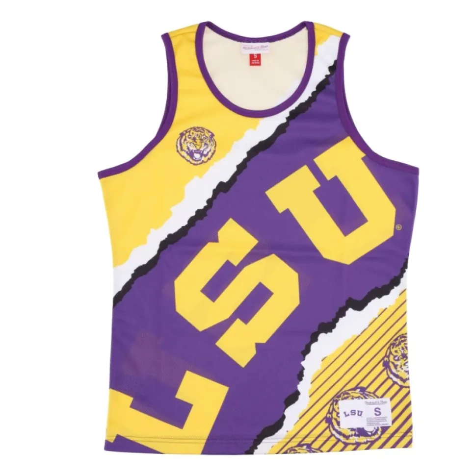 basketball tank top jumbotron 2.0 mesh tank loutig