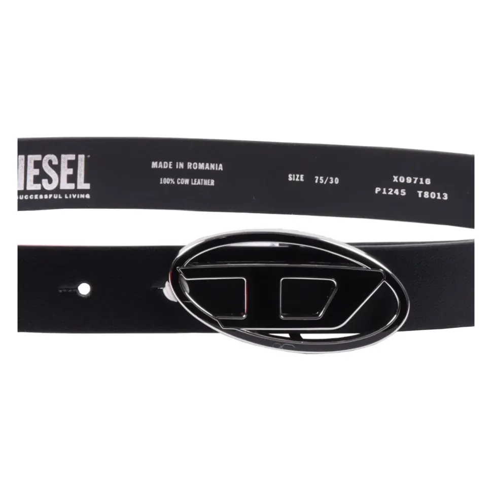 B-1DR 25 Leather D Logo Belt