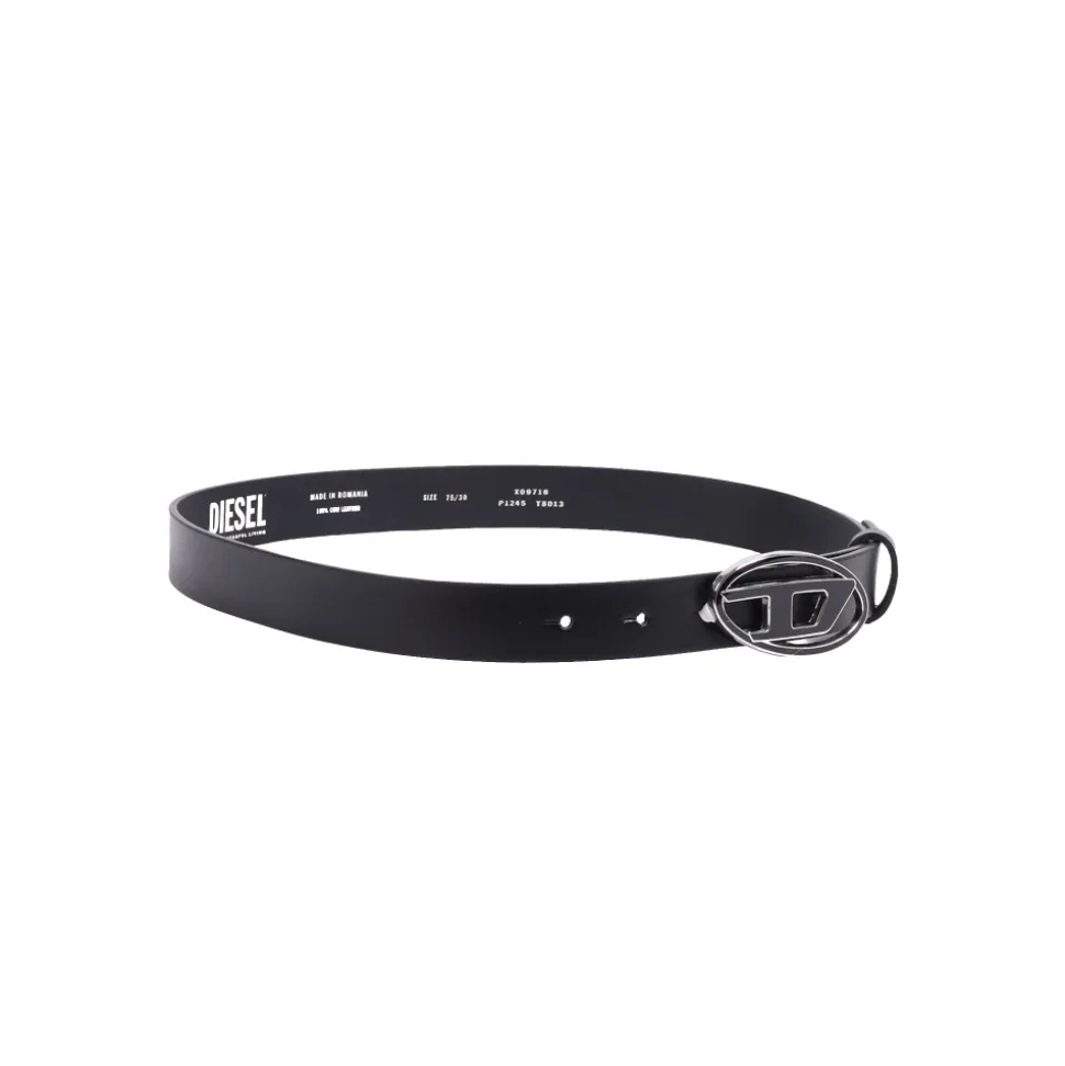 B-1DR 25 Leather D Logo Belt