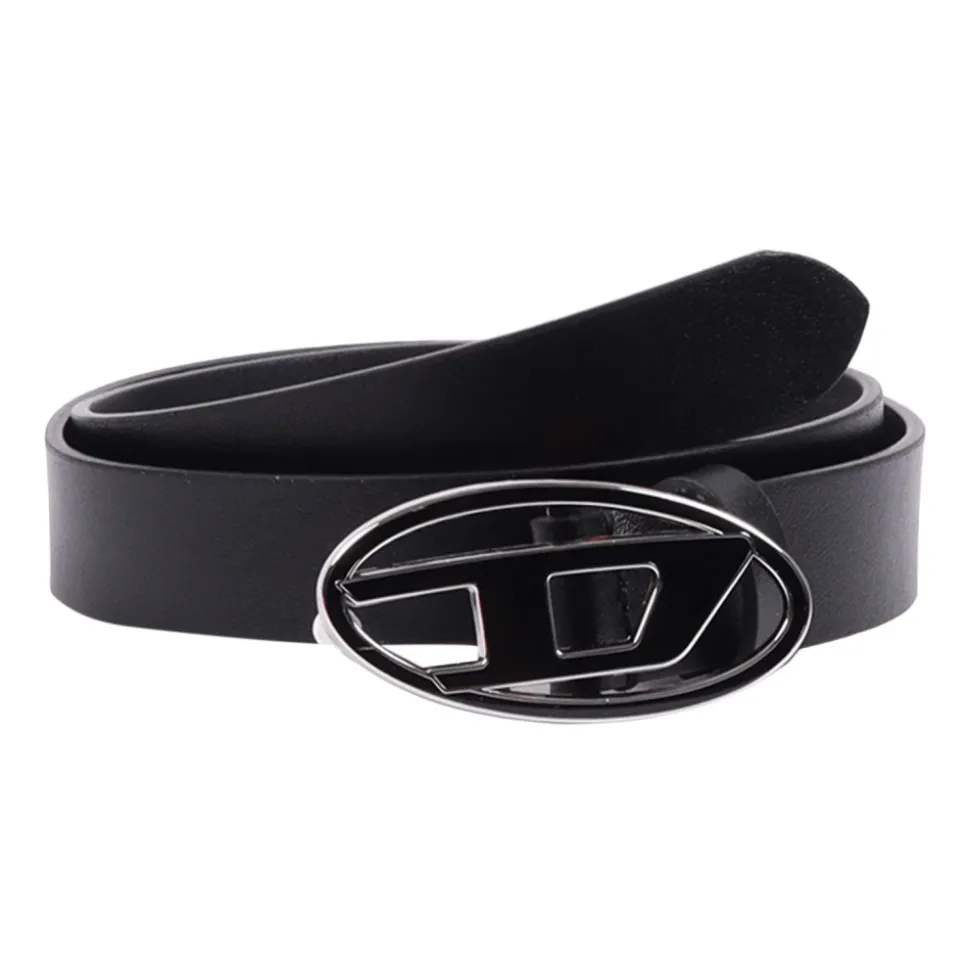 B-1DR 25 Leather D Logo Belt