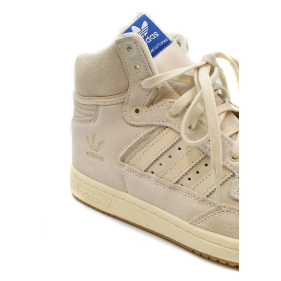 Beige Chamois Leather Sneakers Made in ID