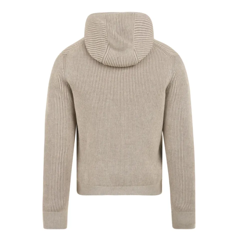 Beige Men's Coat MISONE-CW1 V3070