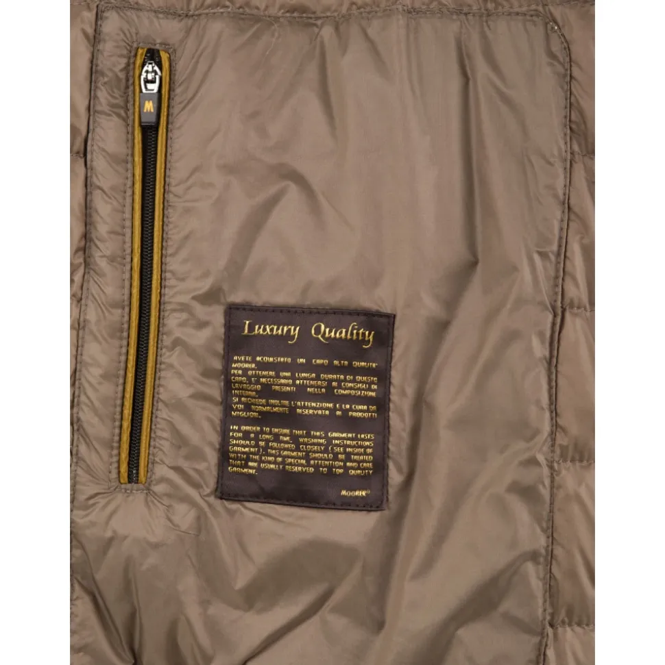 Beige Men's Coat MISONE-CW1 V3070