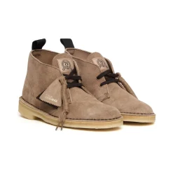 Beige Suede Desert Boot