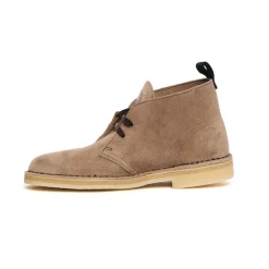 Beige Suede Desert Boot