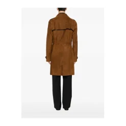 Belted Double-Breasted Coat