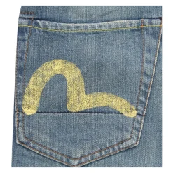 Bermuda Shorts in Blue Denim