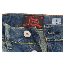Bermuda Shorts in Blue Denim