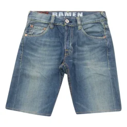 Bermuda Shorts in Blue Denim