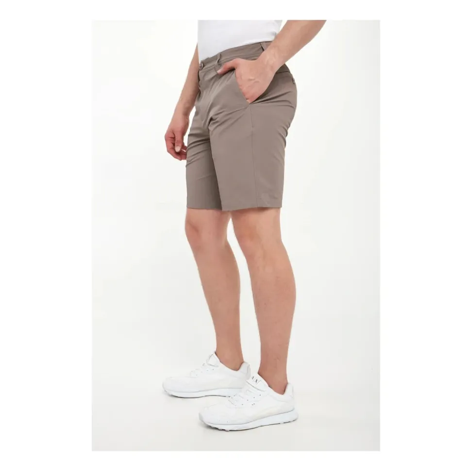 Bermuda Shorts in Stretch Gabardine
