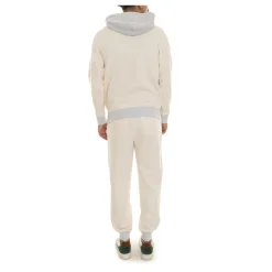 Bicolored Hooded Sports Tracksuit