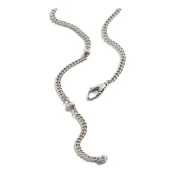 Bijoux Silver Chain Necklace