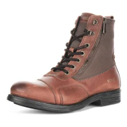 Biker Combat Lace Up Boot