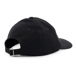 Black Adjustable Back Hat Cotton Lining