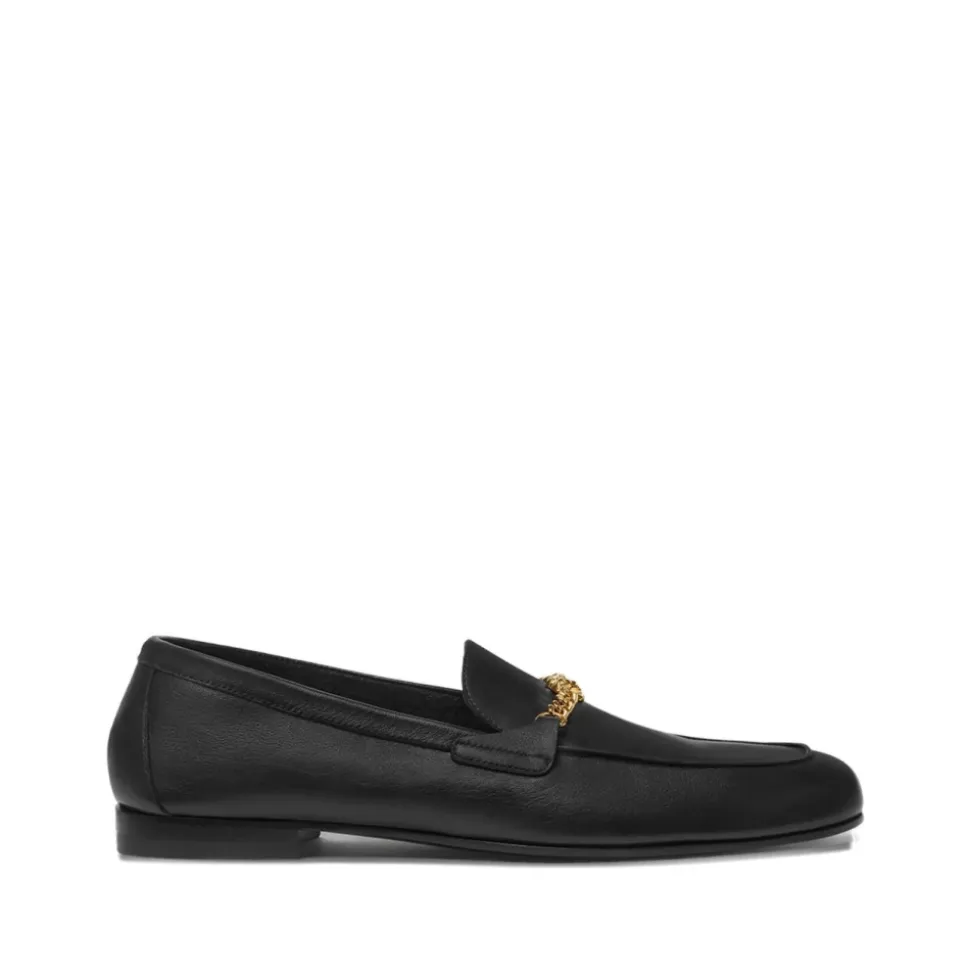 Black and Gold Stylish Sandals