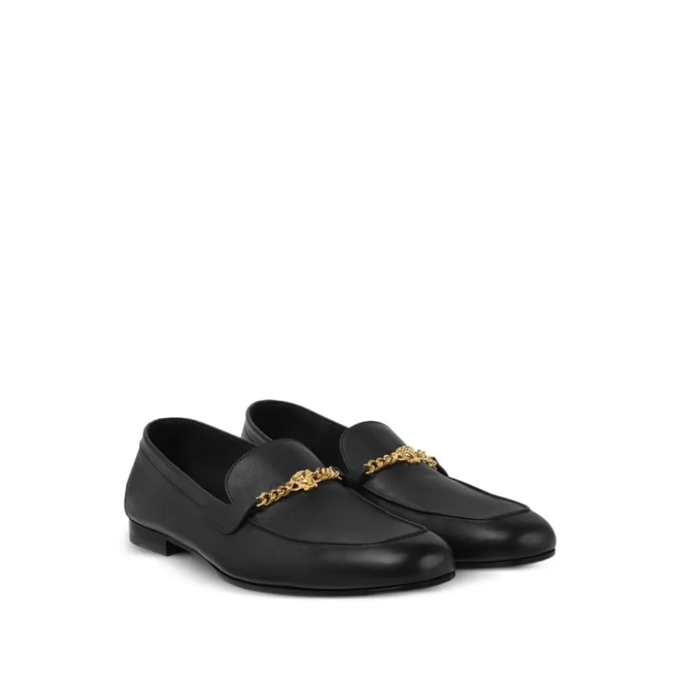 Black and Gold Stylish Sandals