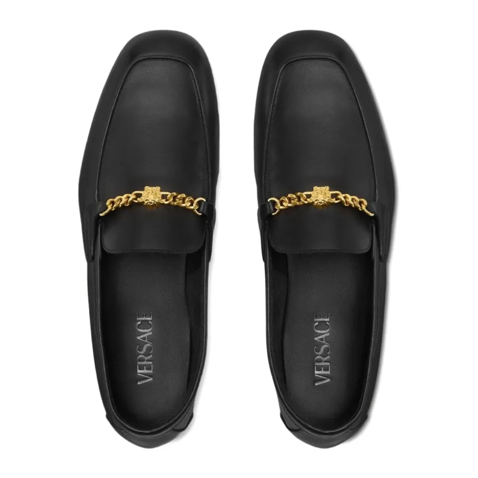 Black and Gold Stylish Sandals