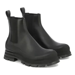 Black Ankle Boots for Men
