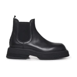 Black Boots with 98% Cotton