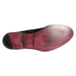 Black Calf Leather Men's Boots Shoes