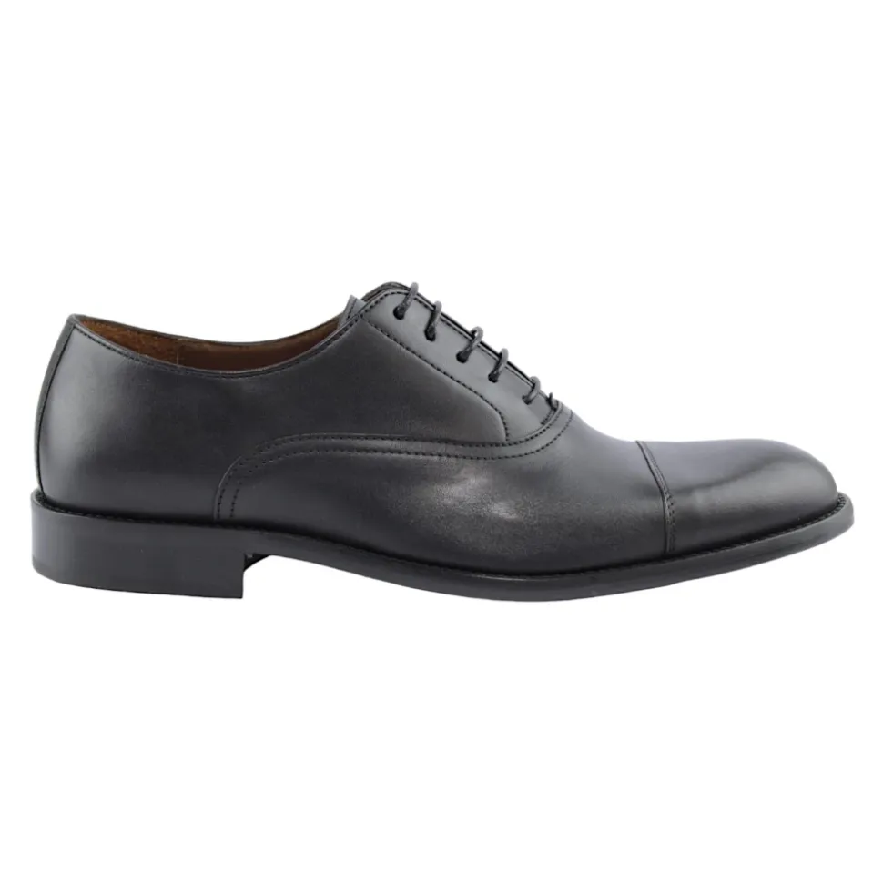 Black Calfskin Francesina Shoes