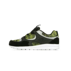 Black Camo Print Men's Skate Shoes