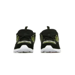Black Camo Print Men's Skate Shoes