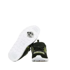 Black Camo Print Men's Skate Shoes