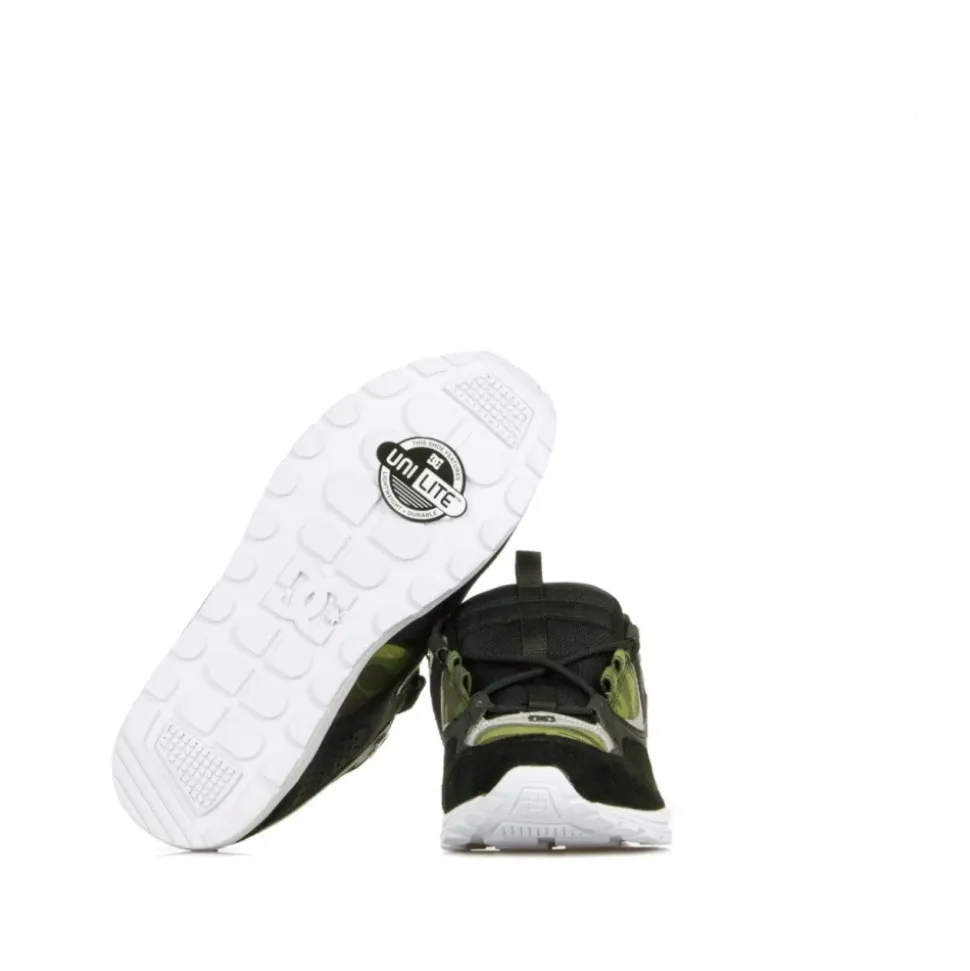 Black Camo Print Men's Skate Shoes