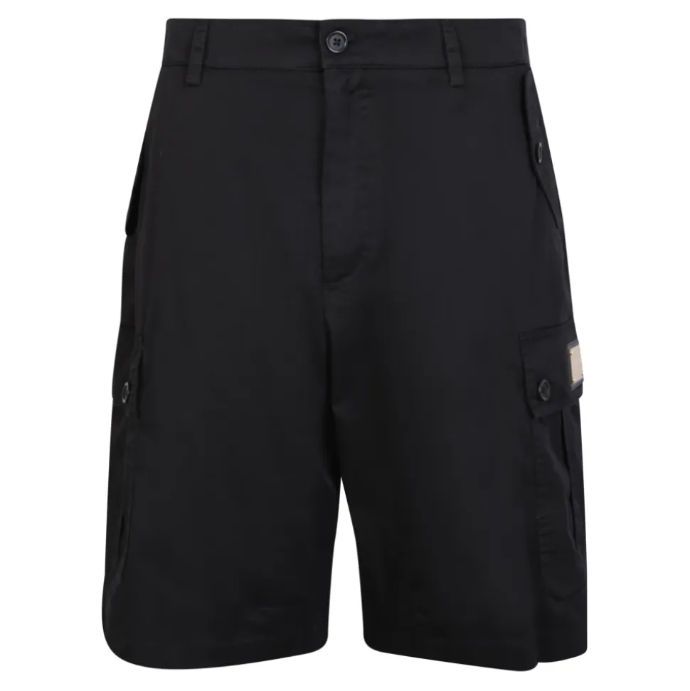 Black Cargo Shorts AW23