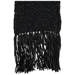Black Cashmere Neck Warmer Wrap Shawl