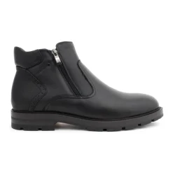 Black Casual Ankle Boots for Men