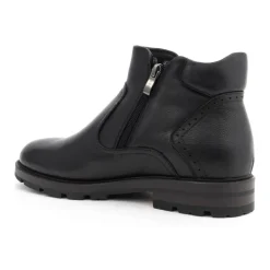 Black Casual Ankle Boots for Men