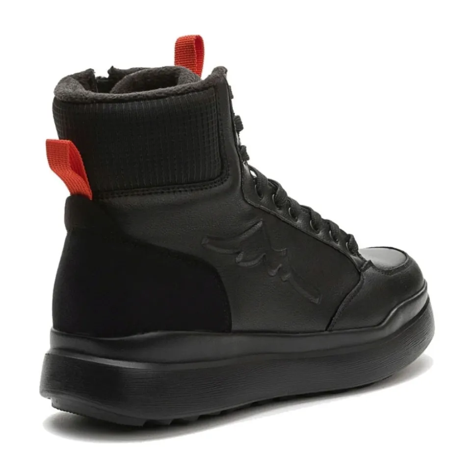 Black Casual Closed Ankle Boots