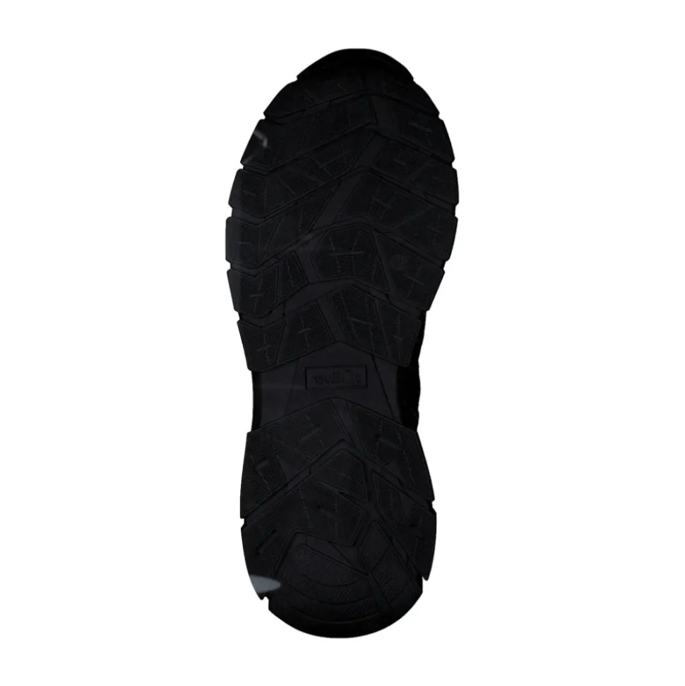 Black Casual Closed Boots